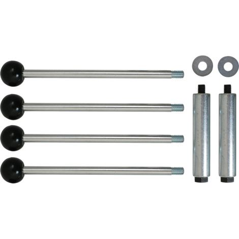 KS TOOLS Jeu de tiges de guidage et de pression pour bouclier avant pour VAG, 6 pcs ( 400.2075 ) (1/2)