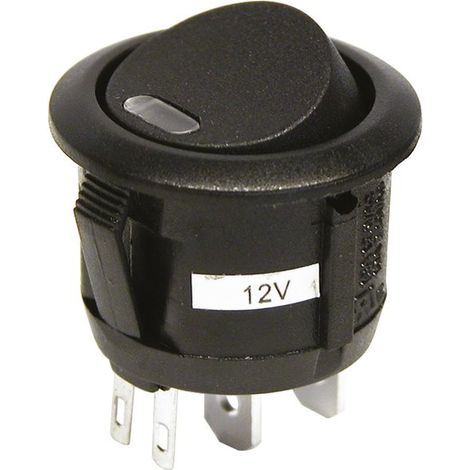 INTERRUPTEUR ON/OFF LED ROUGE 20A 12V (1/2)