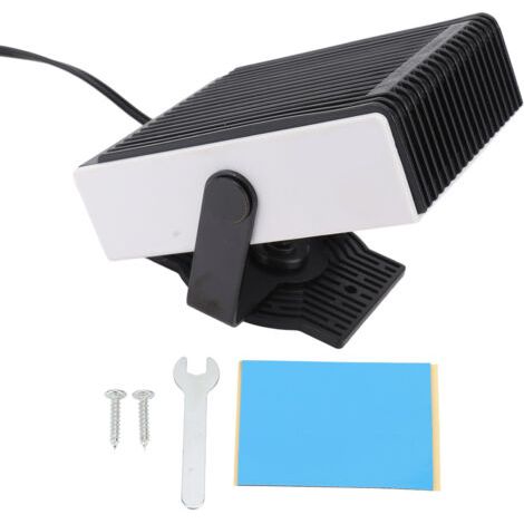 Calefactor portátil 2 en 1 para coche, ventilador eléctrico de calefacción y refrigeración, descongelación rápida, desempañador de parabrisas, apto para coches de 12 V. (1/5)