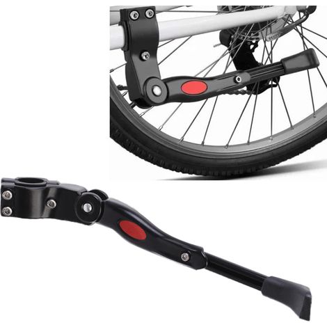 Béquille de vélo robuste et antidérapante en alliage d'aluminium, support latéral pour vélo, support de stationnement (1/5)