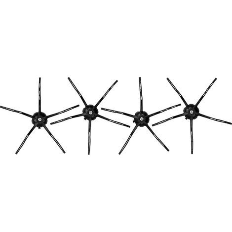 (4 Pièces) Brosses Latérales Pour Roborock Q5 Max+, S8 Maxv Ultra, Q5 Pro, Q8 Max+, Q Revo, Qrevo Pro, Qrevo S, Qrevo Slim Qrevo Master S8 Pro Ultra S7 Maxv Ultra Q7 Max Q7 Max+ Q5 Pro+ Séries S7 Et E (1/5)