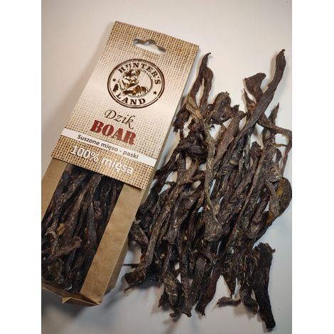 Hunter's Land Carne seca 100% jabalí en tiras 80 g