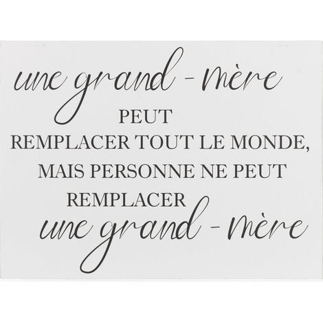Panneau Rives en Fer - Blanc, noir