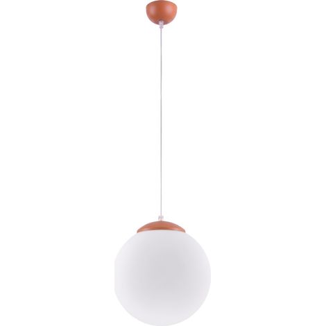Lampade a sospensione Ugo ocra rossa 30x120x30cm Sollux (1/5)
