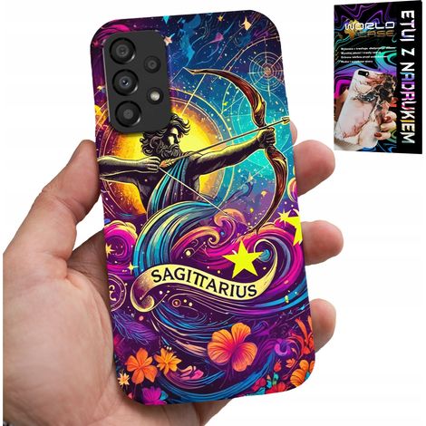Hülle für Samsung Galaxy A53 5G – Sternzeichen, Schütze (Astronomie) Rückseite (1/5)