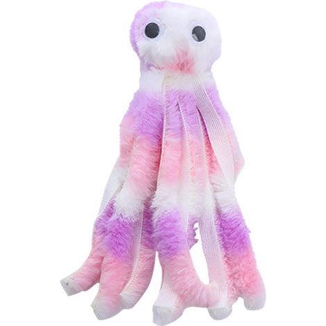 Cute Plush Cat Toy, Catnip Octopus, Bite-Resistant Molar Stem, Cat Teaser Chew Toy, Kitten Licking Toy, Anxiety Reducer, Plush Cat Toy Gift (1/4)