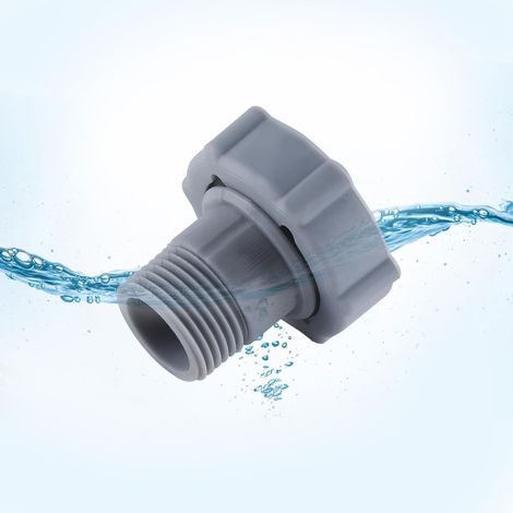 Raccord de Vidange pour Piscine P6A1420 – 1,5 Pouce – Compatible avec la Plupart des Piscines (1/4)