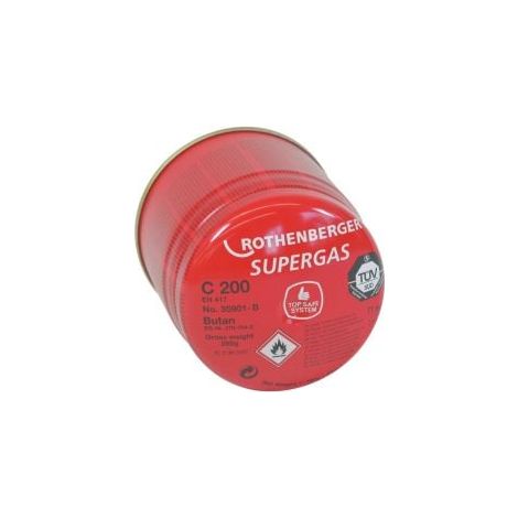 ROTHENBERGER Cartouche de gaz C200 B avec système de sécurité - 035901-B