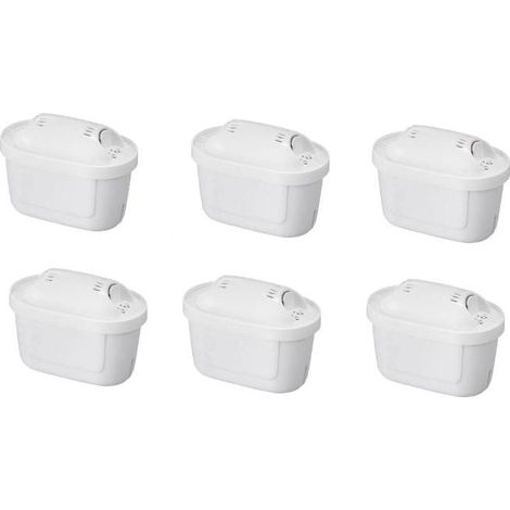 Cartouches filtrantes pour eau, compatibles avec les carafes Brita Three Generations, les bouilloires Brita et les téléviseurs SD. (1/5)