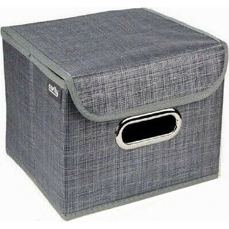Boîte De Rangement - 25 X 25 X 25 Cm - Pour Intérieur Maison Bureau - Lot De 1