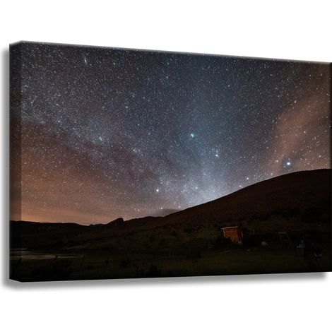 Leinwanddruck Weltraum Sternenhimmel 60x40