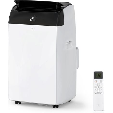 12000 BTU 5-in-1 Portable Air Conditioner with Heater – Home & Office AC – Cooling, Heating, Dehumidifier, Sleep & Quiet Modes – 24H Timer – 3 Fan Speeds – Remote Control – Compact, Energy Efficient – (1/5)