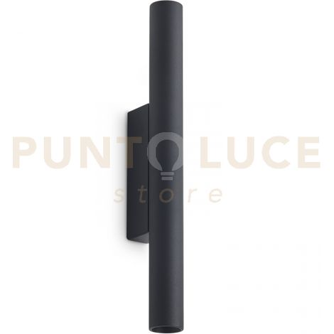LOOK LED ROUND APPLIQUE D.3CM 9W On-Off 900 lm 3000 K NERO 30CM