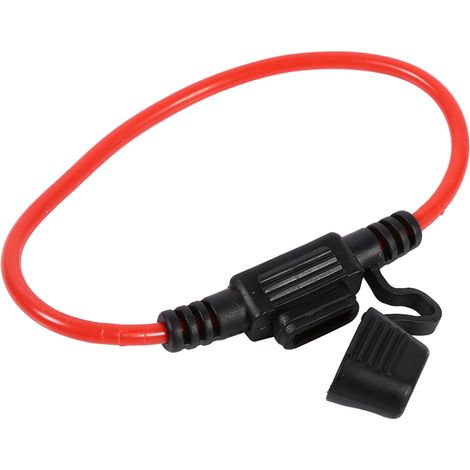 kompakte, spritzwassergeschützte und wasserdichte Flachsicherungshalter, 12 V 30 A, für Autos (1/5)