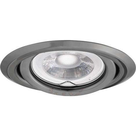 Support Spot Encastrable Rond Orientable 15° ARGUS Graphite
