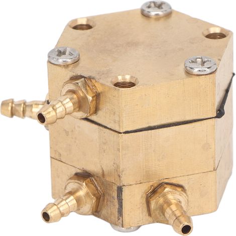 Régulateur de pression d'eau en cuivre hexagonal pour dentiste - accessoires de valve à eau (1/5)
