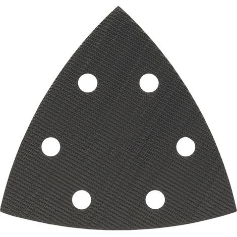 Bosch Plato de lijado autoadherente negro y rojo
