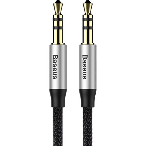 Cavo audio AUX Baseus CAM30-BS1 da 100 cm con connettore jack stereo da 3,5 mm. (1/5)