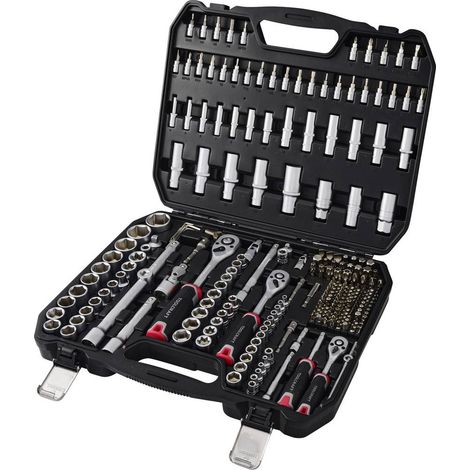 TOOLCRAFT Kit di inserti e bussole 1/2, 1/4, 3/8 255 parti TO-10674603 (1/5)