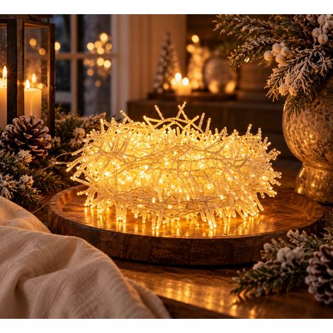 Ad Trend Catena Luminosa 1500 MiniLED Filo Bianco da Esterno con Timer e Controller – Luci di Natale (1/2)