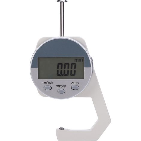 Elektronisches digitales Dickenmessgerät 0–25,4 mm, 0,01 mm, LCD-Anzeige (1/5)