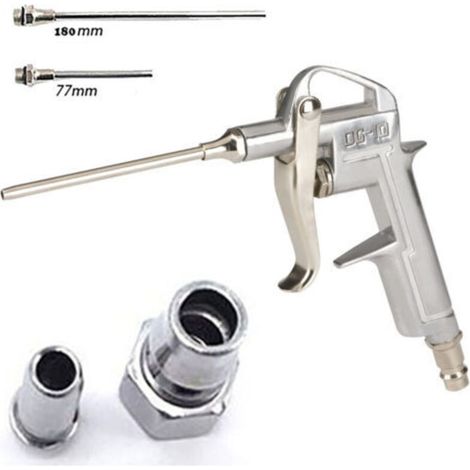 Pistolet De Compresseur D'air Complet Avec Accessoires De Buse (1/3)
