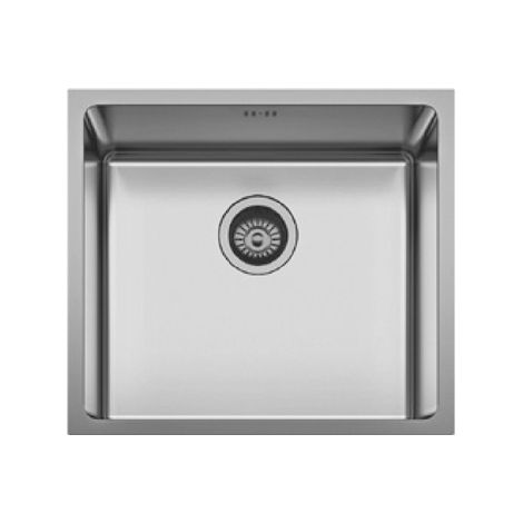 Fregadero de Acero inoxidable 1 CUBETA CUADRADA (45X40cm) Modelo Berlin (1/3)