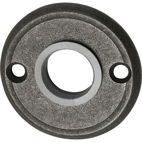 Halcö Gröden Drückerrosette ø 50x3mm mit Holzschrauben, verzinkt thermopatiniert