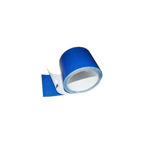 Planenreparaturband, Dichtungsband für LKW oder Gewächshaus, Zelt- oder Pavillonplane, riss- oder lochbeständig (Blau, 10 cm breit) - Crezuo (1/4)