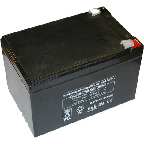 Batterie Tashima 12v, 12a Adaptable Pour Al-ko. L: 150, L: 95, H:93mm, + à Gauche 100% étanche. - Batterie à Mettre En Acide Ava (1/2)