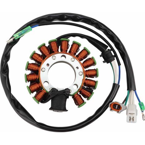 Compatible with stator coils, magneto coils and generator coils of Yamaha TW200/TW225/TW125 motorcycles (widely compatible with many models and years of use). (1/4)