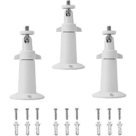 3 supports muraux extérieurs en métal compatibles avec les caméras de sécurité Arlo Pro 2, Arlo Pro et Arlo Go, supports de plafond réglables à 360° (1/5)