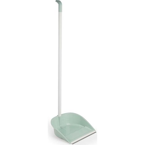 Recogedor plástico engomado con palo 89 cm Verde claro (1/4)