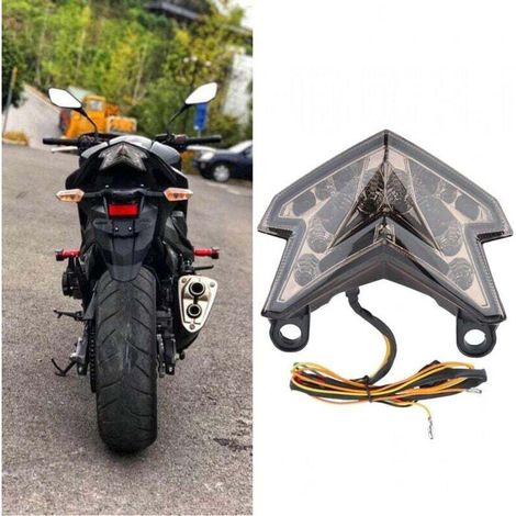 pour feux arriere z800 pour z800 feux arriere Feu arrière à LED pour moto feu arrière clignotant pour Kawasaki Z800 2013 2014 (noir) Moto Feu arrière Moto Feu arrière Moto LED Feu arrière Moto (1/5)