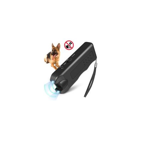 Répulsif à ultrasons pour chien Pet Dog Trainer Lampe de poche LED
