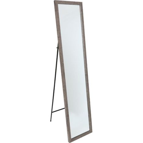 EFFE Standspiegel mit Neigungswinkel, 35x155 cm, beige - Atmosphera