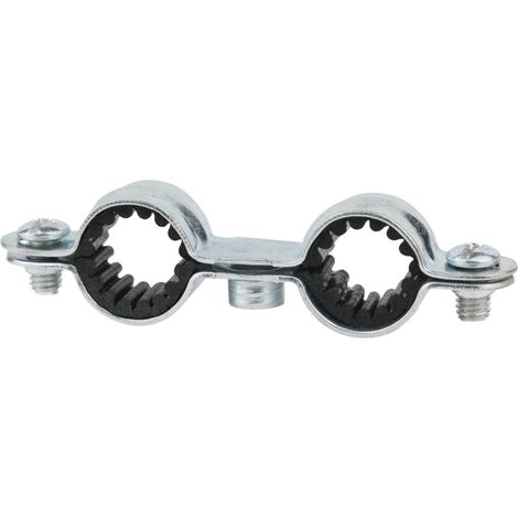 AB-7IDZ - MORSO DOPPIO ISOFONICO M7 ZINCATO 20-22 ( 50 pz.)