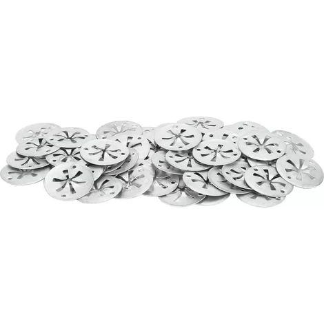 100 rondelles à clip, Ø int. 5,0 mm, Ø ext. 30 mm, épaisseur 0,4 mm, hauteur 5,0 mm, pour fixation sur boulons en T (1/5)