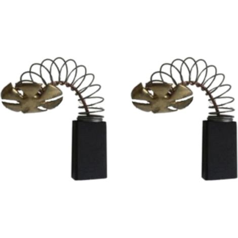 2x Motorkohlen Kohlebürsten Schleifkohlen 6,3 x 12,5 x 22mm kompatibel mit AEG WSA 900, WS 1700, WSA 1700, WSB 1700 ersetzt 222556