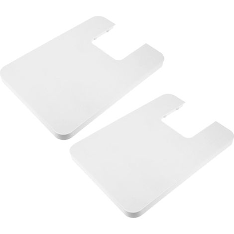 2 Pièces Plaque D'allongement pour Machine à Coudre, Table D'extension en Plastique Blanc, 505a, pour Grandes Pièces de Tissu, Support Stable, Bricolage Couture (1/5)