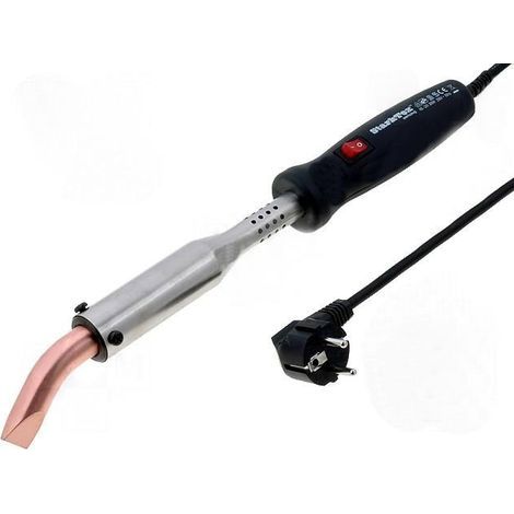 Fer à souder 150w 230vac avec pointe courbe en cuivre avec interrupteur Fer-150