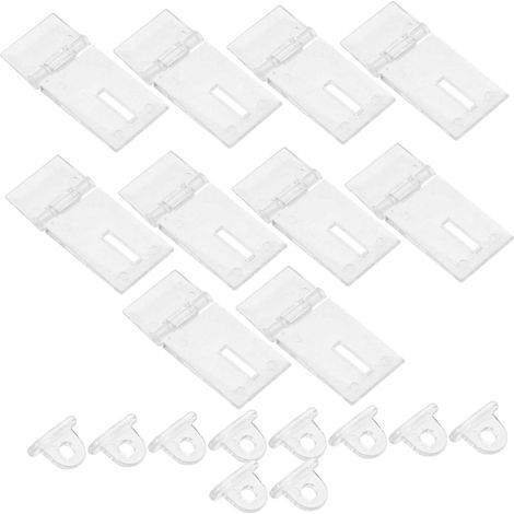 Stück transparente Acryl Verschlüsse einfach zu montieren (1/5)