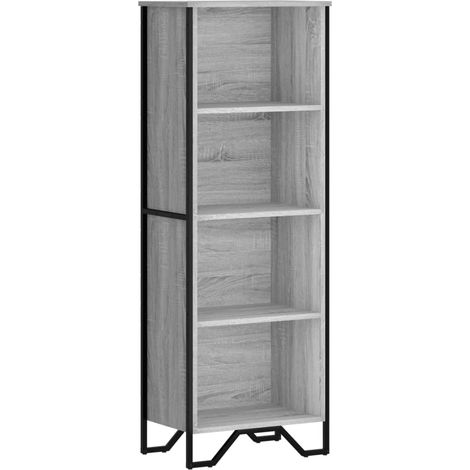 Maison Exclusive - Libreria Grigio Sonoma 50x31x137,5 cm in Truciolato