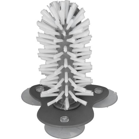 Brosse de Nettoyage pour Verres à Vin Rouge avec Ventouse, Idéale pour Évier de Cuisine (1/5)