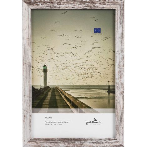 goldbuch Tallinn portafoto in Legno, Stile Vintage, 20 x 30 cm, Supporto da Parete, Singola Cornice in MDF, per Foto, 20x30 cm (1/4)
