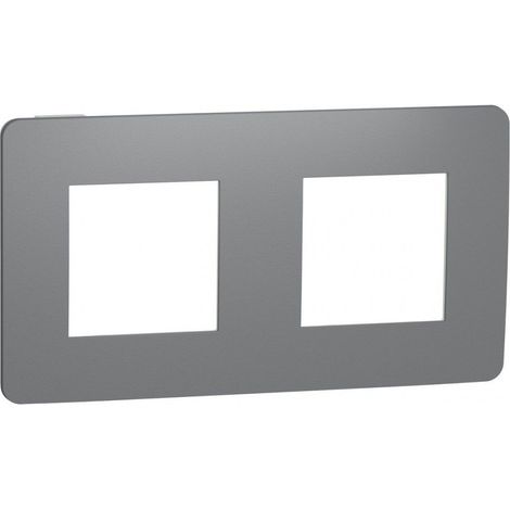 Cornice 2 elementi STUDIO grigio bianco SCHNEIDER NU280421