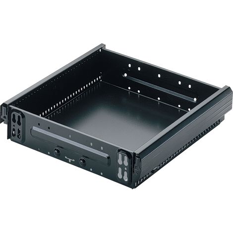 HETTICH Systema Top 2000 Stahlschubkasten, 392 mm, 370 x 354 mm, schwarz (1/5)