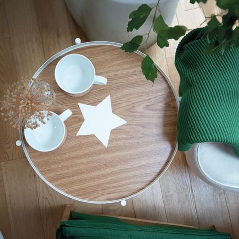 Adhesivo de madera roble claro 45 cm x 1,5 m - Contitech Francia