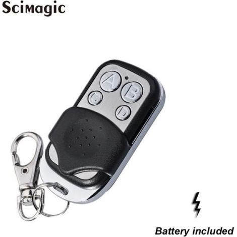Couleur 1 PCS Télécommande sans fil électrique, 433.92Mhz, copie doiband TS4DE MPSTF2E MPSTF4E ER2C4ACD, code fixe, télécommande à (1/4)