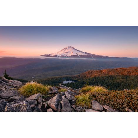 Papier peint panoramique naturel Royaume d’une Montagne (1/4)